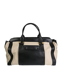 Alice Bag, Leather, Cream/Black, L, 04-12-62-65, DB, 1